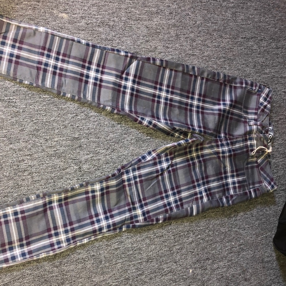 Womens Plaid Pant